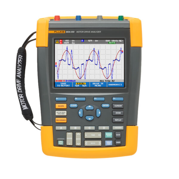550sitePrancheta 1 Analisadores de Acionamento de Motor Fluke Série MDA-500