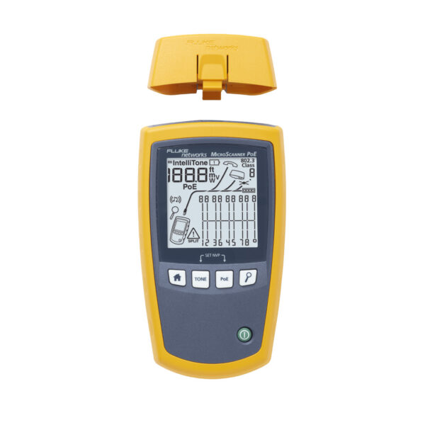 PoEsitePrancheta 1 MicroScanner PoE Verificador de Cabo