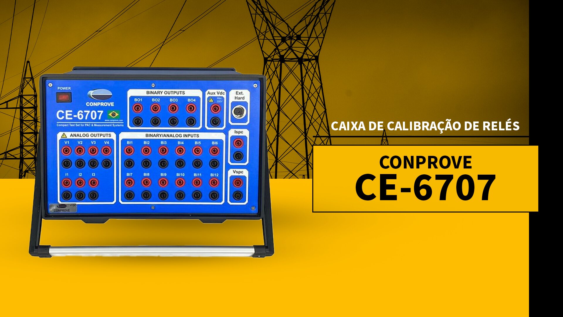 CE-6707: tecnologia e potência para elevar o nível dos seus testes elétricos