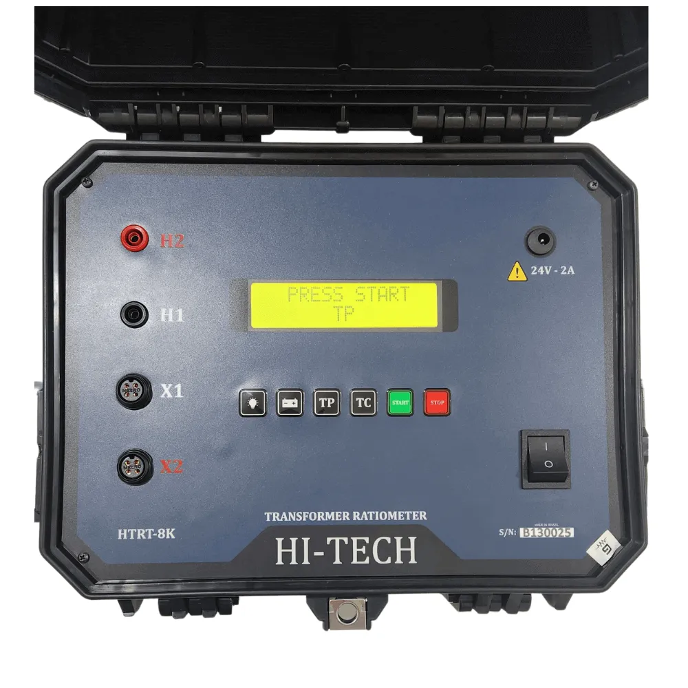 Medidor de Relação de Espiras – HTRT 8K - Imagem 2