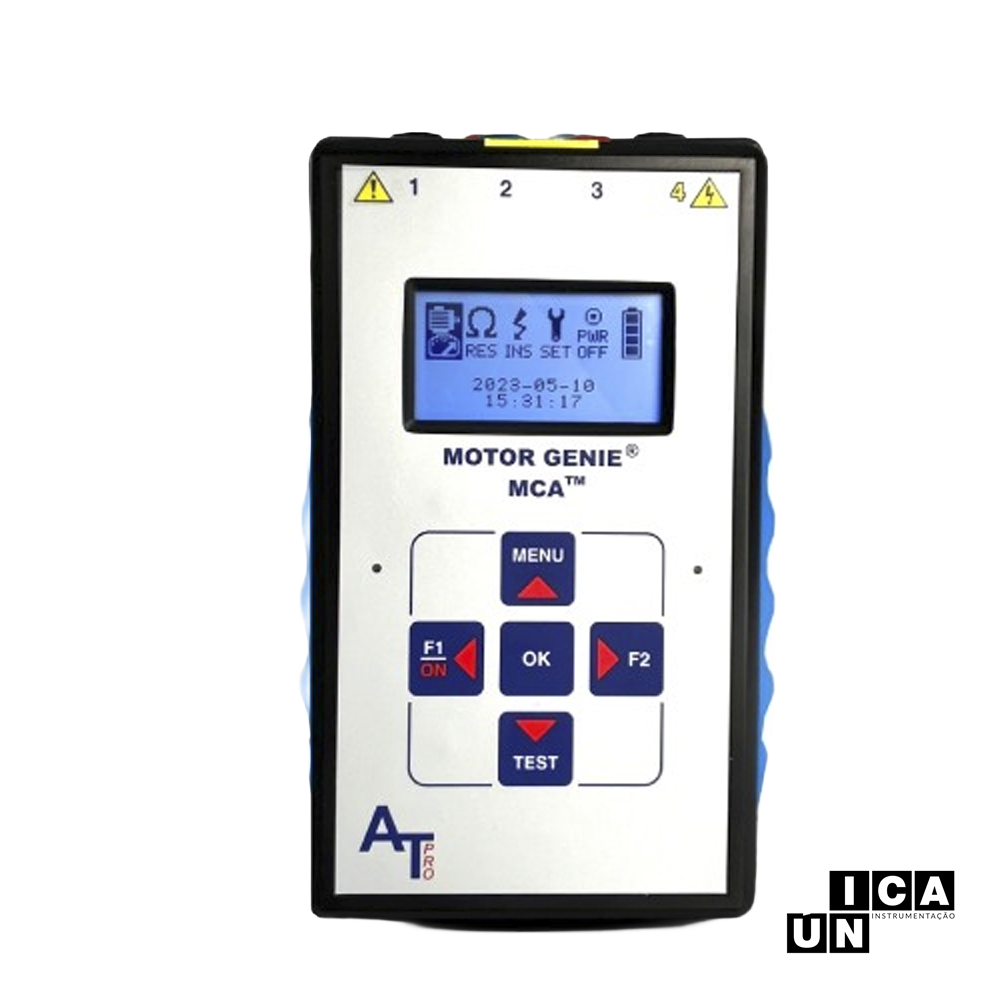 Analisador Portátil de Motores - Artesis MOTOR GENIE® MCA™ 1 Analisador Portátil de Motores - Artesis MOTOR GENIE® MCA™
