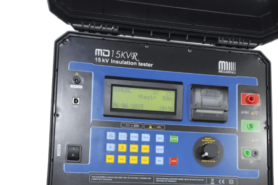 Megabras MD 15KVR Megômetro Digital - Megabras MD-15KVR