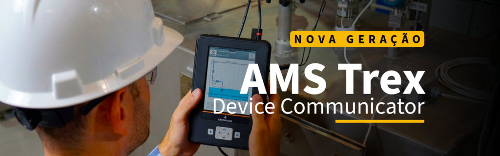 Teste capa Já disponível na Única Instrumentação: o novo AMS Trex Device Communicator